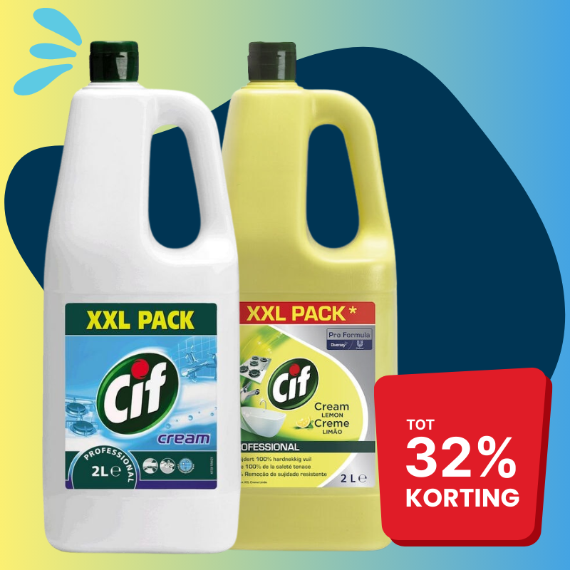 Laat oppervlakken stralen met Cif