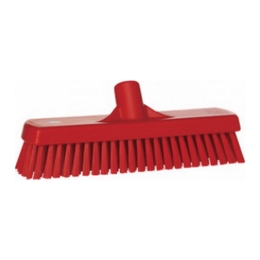 Vikan | Vloerschrobber Hard | Rood | 30 cm