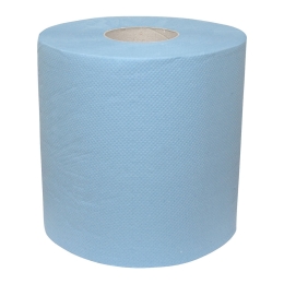 Euro Products | Midi rol 2-laags | Blauw verlijmd | 6 x 150 meter | 20 cm breed