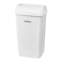 Satino | Afvalbak Wit | 23 liter
