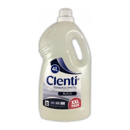 Clenti | Fijnwasmiddel Zwart | 4 x 4 liter