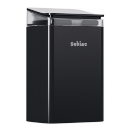 Satino | Dameshygienebox Zwart | 5 liter