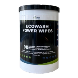 Ecowash | Power Wipes Pot | 90 stuks