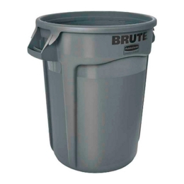 Rubbermaid | Ronde Brute Container Grijs | 121,1 liter