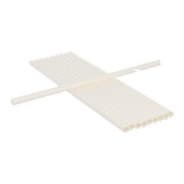 Papieren | Rietjes Wit | 230x8 mm | 500 stuks