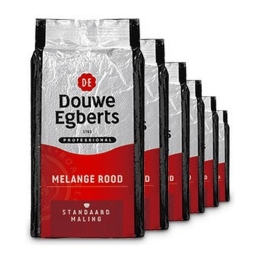 Douwe Egberts | Melange Rood Snelfilter | Doos 6 x 1 kg