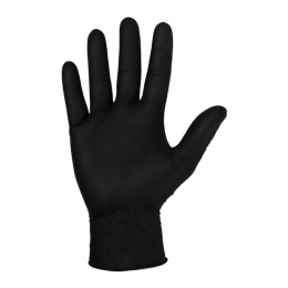 Bodyguards | Handschoen Nitril Zwart Ongepoederd M | 100 stuks