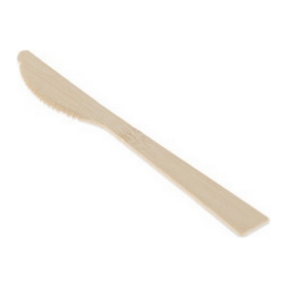 Mes | Bamboe Bio 170mm | 100 stuks