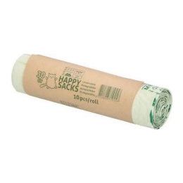 Happy Sacks | Afvalzak Bio 50x57cm T15 | 10 x 30 liter