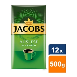 Jacobs | Auslese Klassisch | 12 x 500 gram