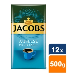 Jacobs | Auslese Mild & Sanft | 12 x 500 gram