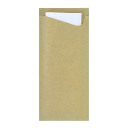 Duni | Eco Echo Sachettes Tissue Napkins | 100 stuks