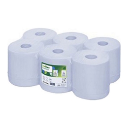 Satino | CF1 Midi Poetsrol Blauw 2lgs 150mtr | 6 stuks
