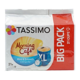 Jacobs | Tassimo Xl Morning Cafe Mild&smooth | 5 x 21 cups