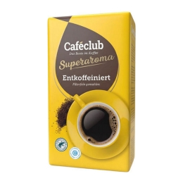 Cafeclub | Entkoffeiniert | 12 x 500 gram