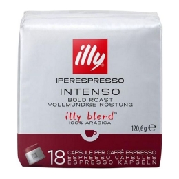 Illy | Iperespresso Intenso Espresso | 6 x 18 capsules