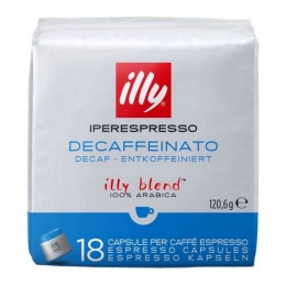 Illy | Iperespresso Decaffeinato | 6 x 18 capsules