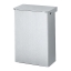 Ingo- man | Afvalbak | Wandmontage | Aluminium | Inhoud: 15 liter