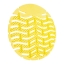 Euro Products Urinoirmat | Lemon Geel | Met antispat haartjes | 10 stuks